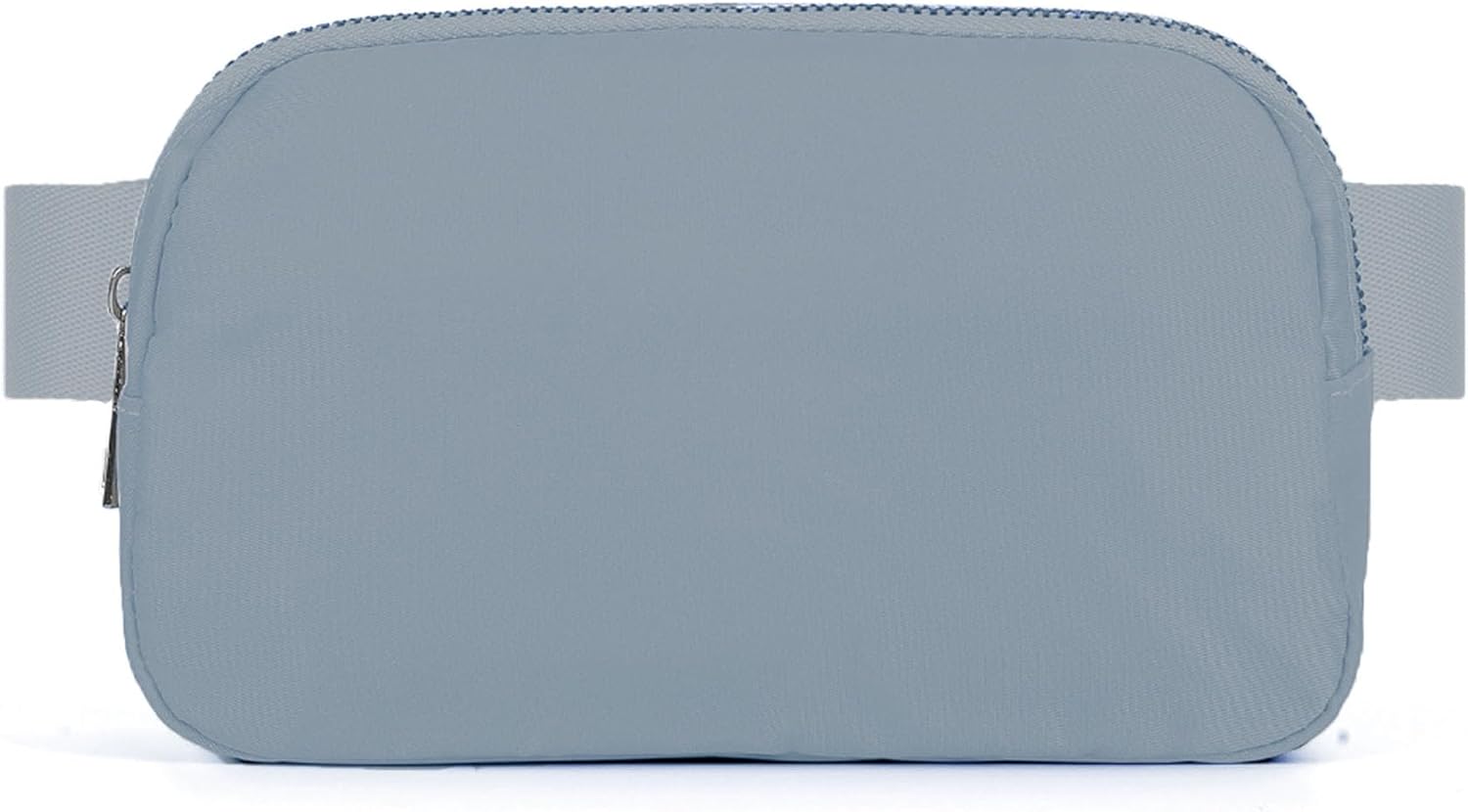 Mini Fanny Pack Belt Bag for Women and Men, Fashionable Waterproof Waist Pack with Adjustable Strap for Traveling, Hiking, Jogging, Cycling (Bluish Grey) - Image 2