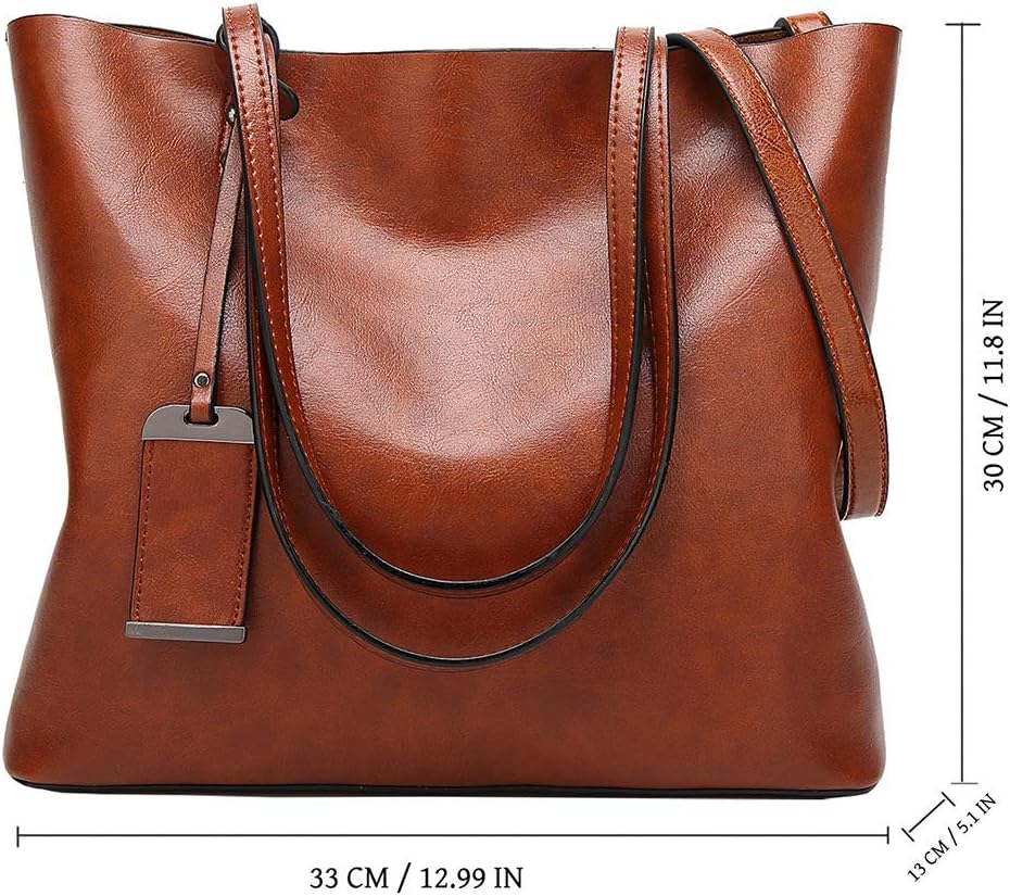 Women Top Handle Satchel Handbags Shoulder Bag Messenger Tote Bag Purse - Image 2